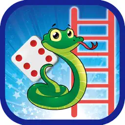 Free Glow Doodle Snakes And Ladders Board Game app icon