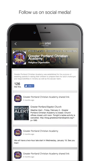 Greater Portland Christian(圖2)-速報App