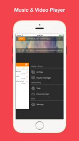 MediaCloud - Get Streaming Music & Video Player screenshot