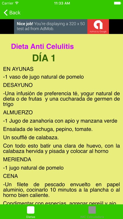 Dietas Para Bajar De Peso screenshot-4