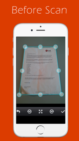 PDF Document Scanner App with OCR screenshot