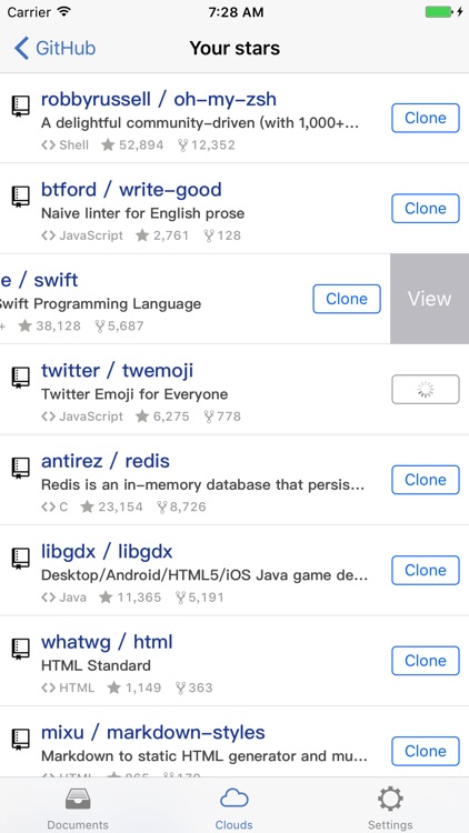 TextCode - Code Editor with GitHub Repository screenshot-3