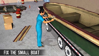 Cargo Ship Mechanic Simulator 3D: Workshop Garage screenshot 5