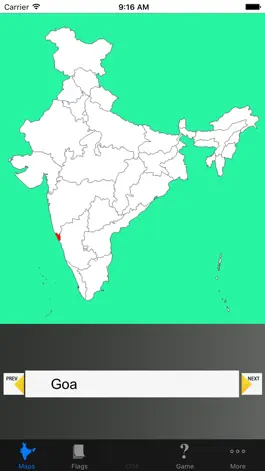 Game screenshot India State Maps and Info mod apk