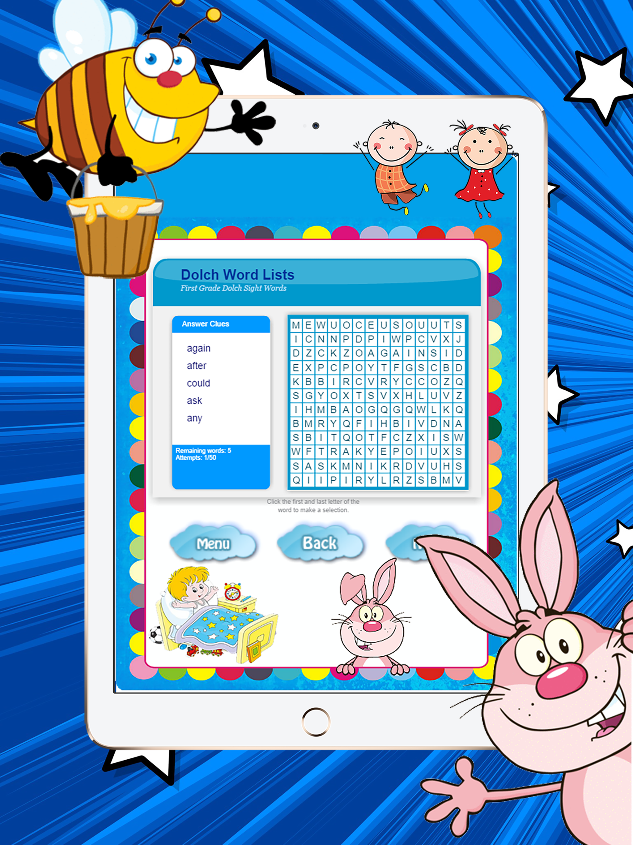 Crossword Puzzles Sight Word Search Games For Kids