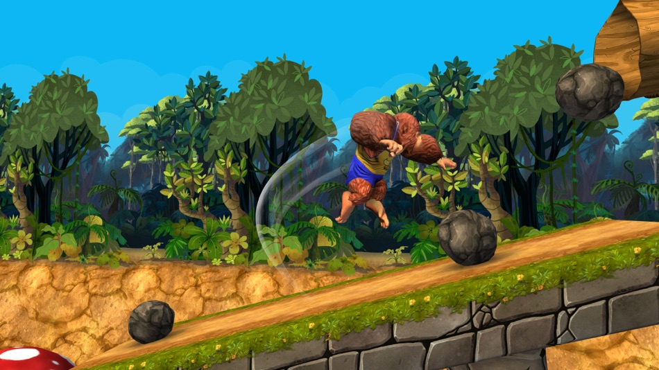 #1. Monkey Stunt Run (iOS) 由: Tap2Play, LLC (Ticker: TAPM)