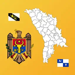 Moldova District Maps, Flags and Capitals app icon