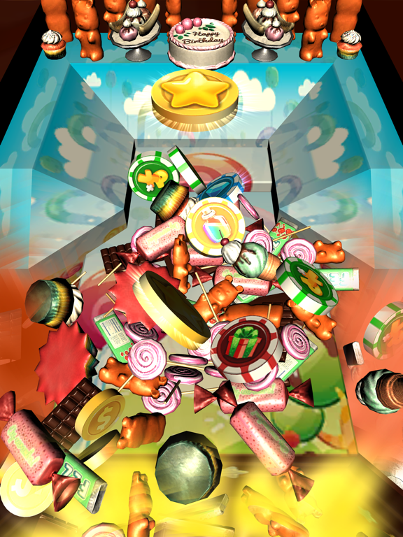Candy Coins Dozer iPad screenshot