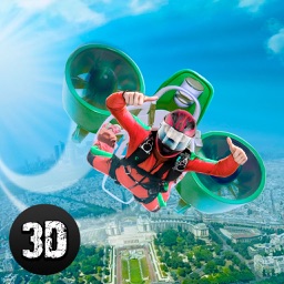 City Sky Diving Air Stunts Full