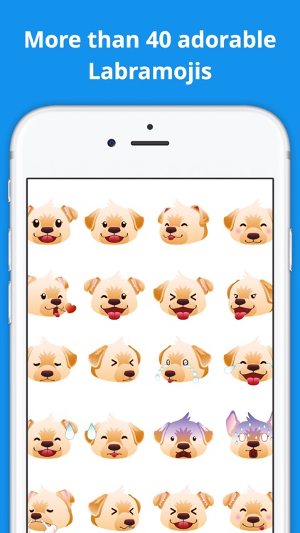 Labramojis - Labrador Retriever Emoji & Stickers!