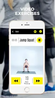 butt & leg 101 fitness - free workout trainer iphone screenshot 3