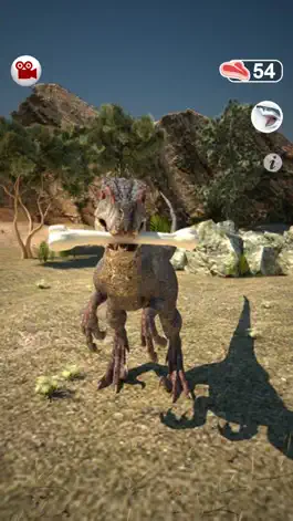 Game screenshot Talking Raptor : My Pet Dinosaur apk