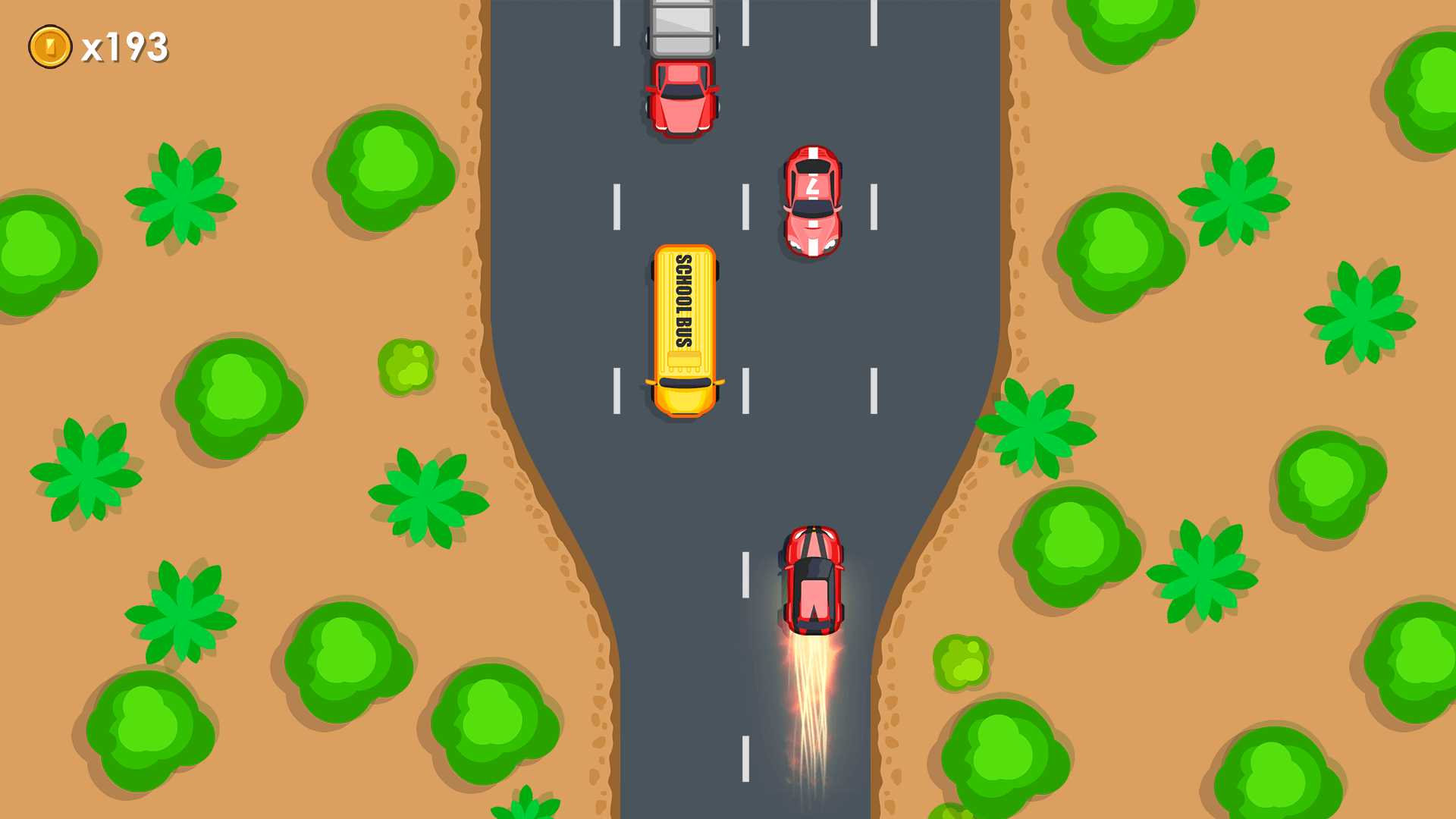 Drive Fast -  2d Retro Racing