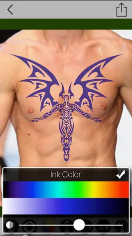 Game screenshot Virtual Tattoo Maker - InkLuv apk