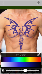Virtual Tattoo Maker - InkLuv screenshot