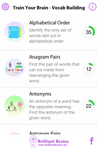 Train Your Brain Vocab Building Lite screenshot 2