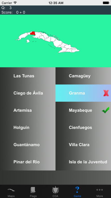 Screenshot #2 pour Cuba Provinces Maps and Capitals