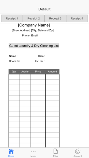Laundry Receipt(圖2)-速報App