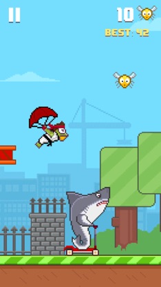 Hoppy Frog 2 - City Escape screenshot 2