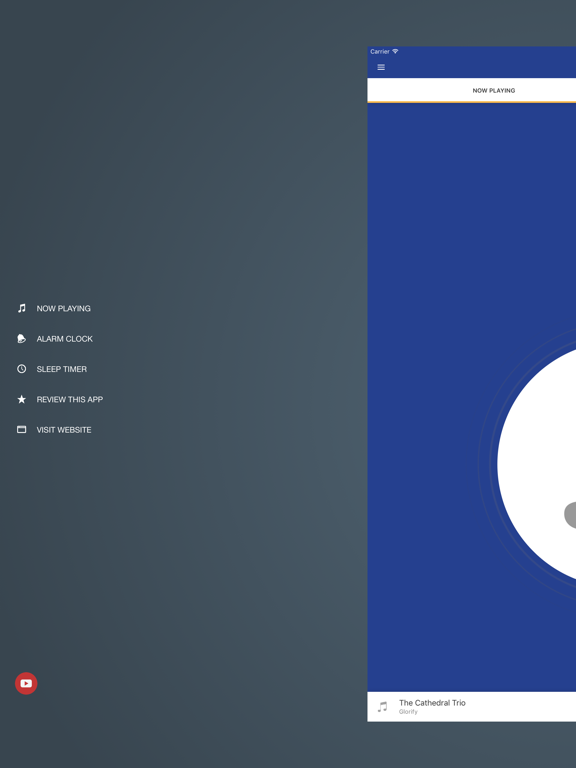 EAM Radio iPad screenshot 2 - Lifestyle app