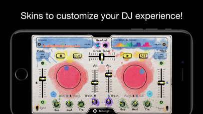 deej - DJ turntable. Mix, record, share your music Screenshot