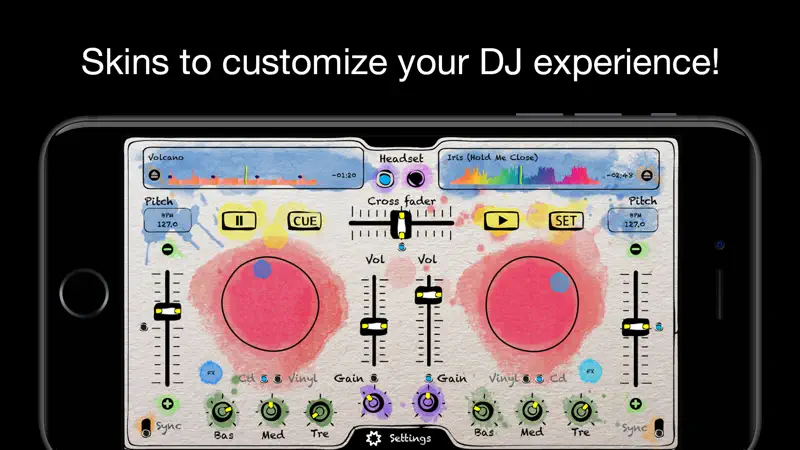 deej - DJ turntable. Mix, record, share your music screenshot 5 of 5