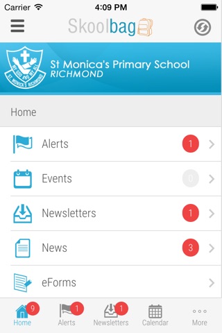 St Monica's Primary School Richmond - Skoolbag screenshot 2