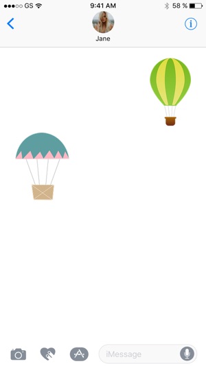 氣球八貼紙包(圖2)-速報App