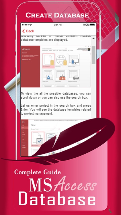 Learn Features of MS Access Database