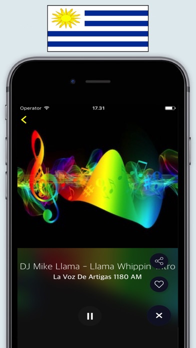 Radios Uruguay FM AM - Live Radio Stations Online iPhone screenshot 5 - Music app