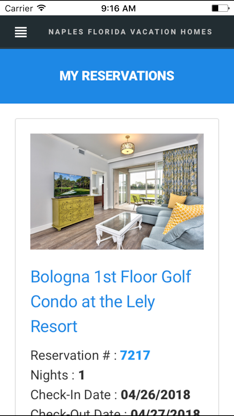 Naples Florida Vacation Homes screenshot 3