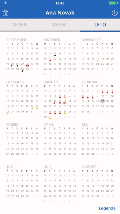 Screenshot 3 of eAsistent za učitelja App