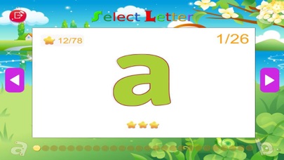 Writing ABC Letters Handwriting Preschool Practice iPhone screenshot