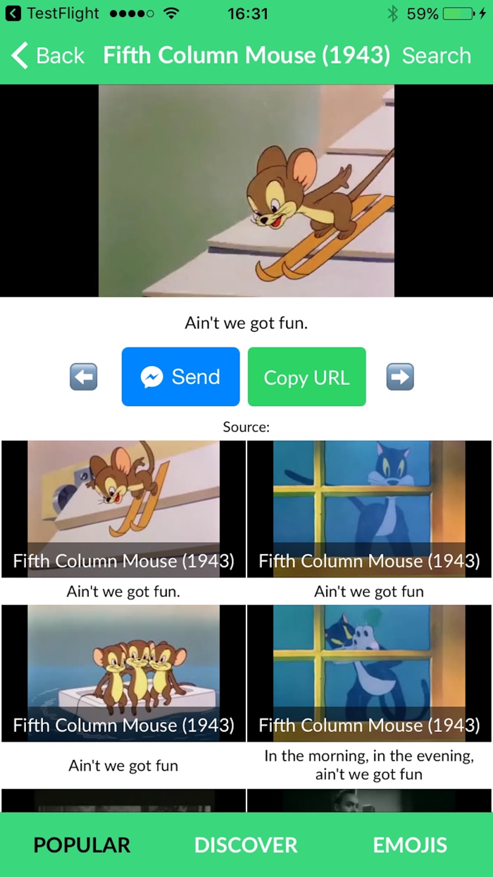 YARN for Messenger - TV  movie clips by quote
