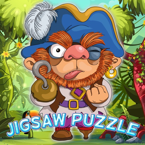 jigsaw puzzle pirates fun educational games ideas icon