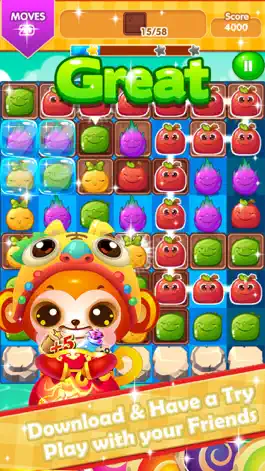 Game screenshot Sweet Fruit Splash Garden Mania:Match 3 Free Game mod apk