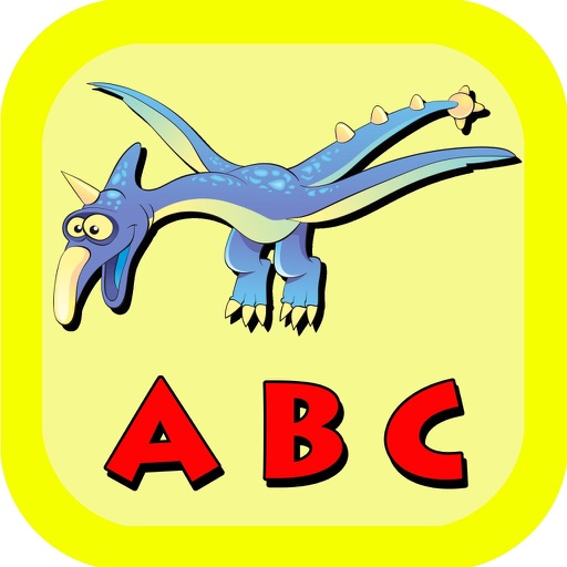 Dino ABC Dotted Learning Writing Icon