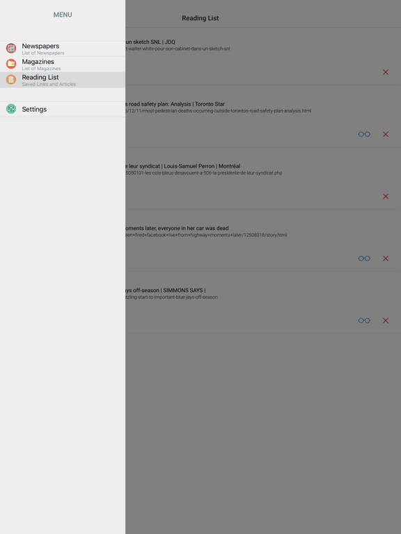 Screenshot #6 pour CANADIAN NEWSPAPERS and MAGAZINES