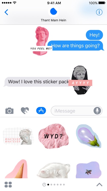 Sad and Aesthetic Stickers screenshot-3