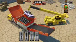 Game screenshot Car Crusher Monster Truck Driver & Crane Simulator apk