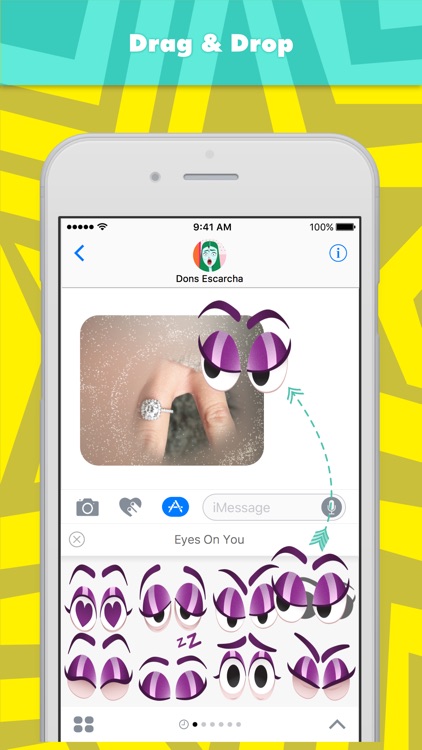 Eyes On You stickers by donnae