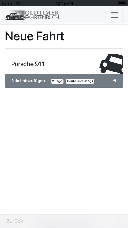 #2. Oldtimer Fahrtenbuch (iOS) 由: MOSTDATA KG