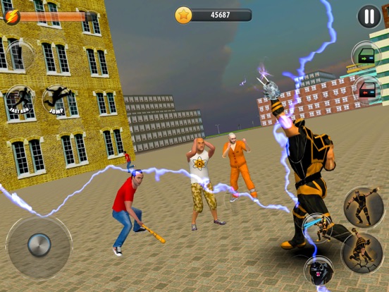 Panther Superhero City Warrior iPad screenshot 5 - Games app