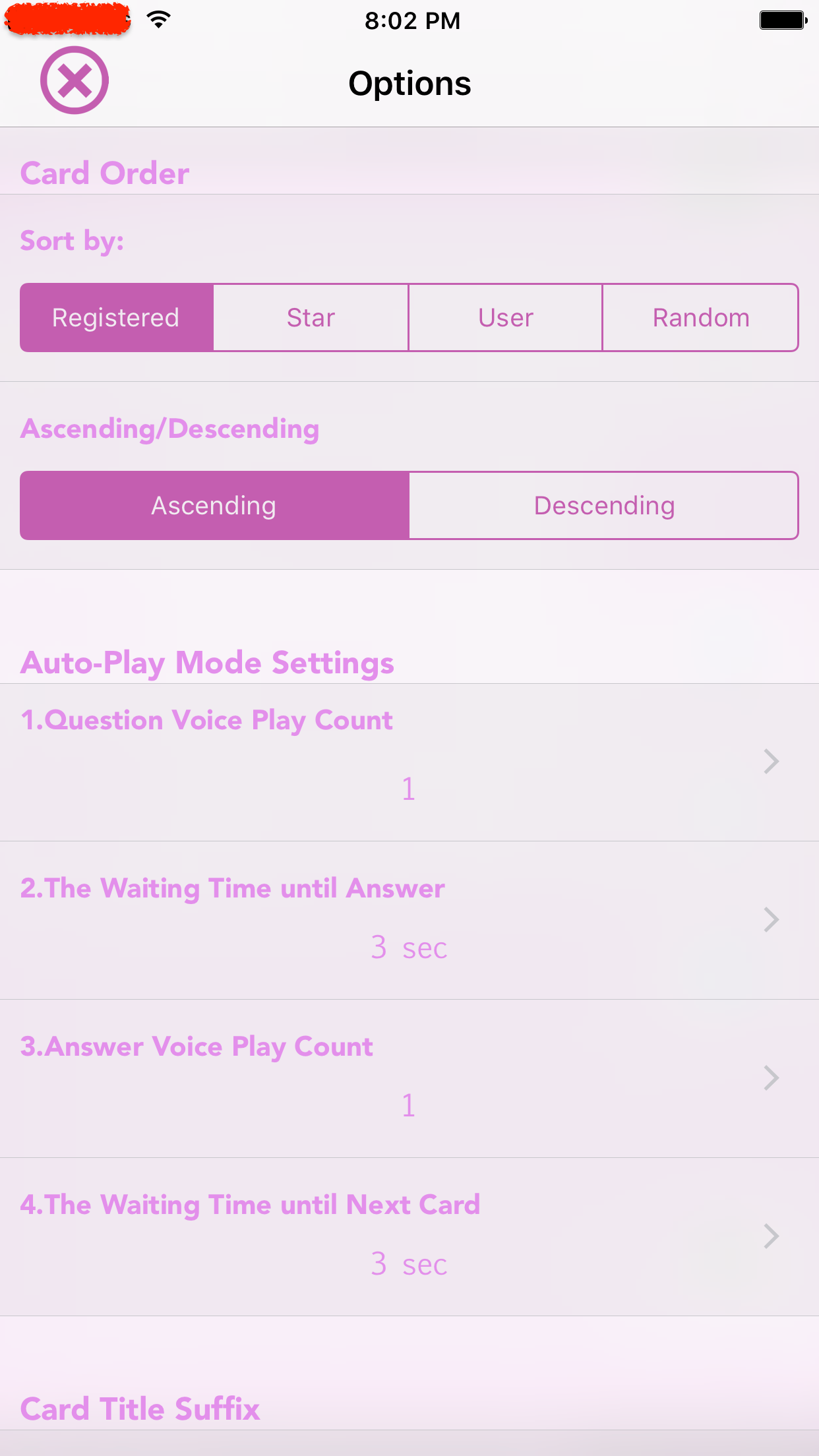 Voice Flashcards(Lite) -Memorize through listening