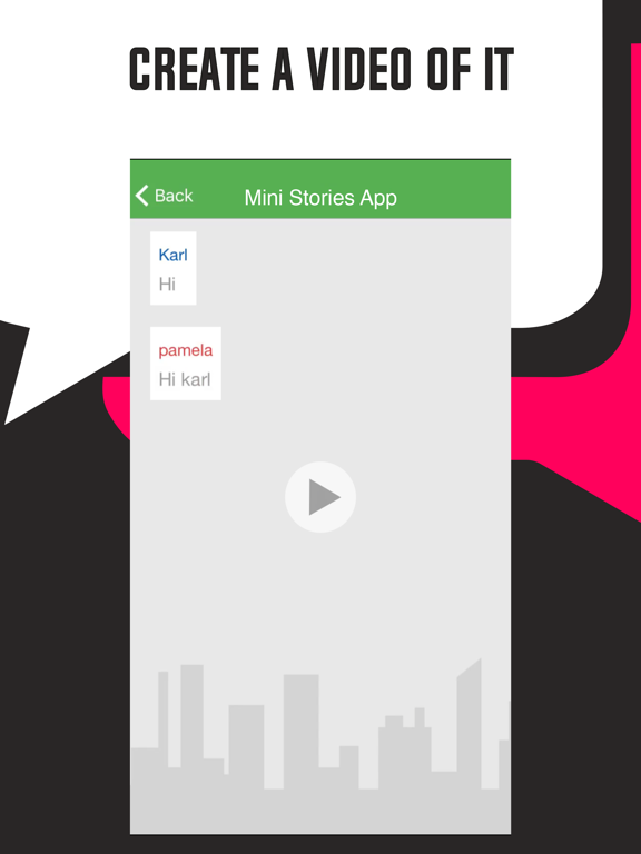 Screenshot #5 pour CHAT STORIES VIDEO MAKER pro