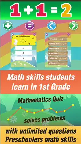 Game screenshot Kangaroo 1st grade math curriculum games for kid apk