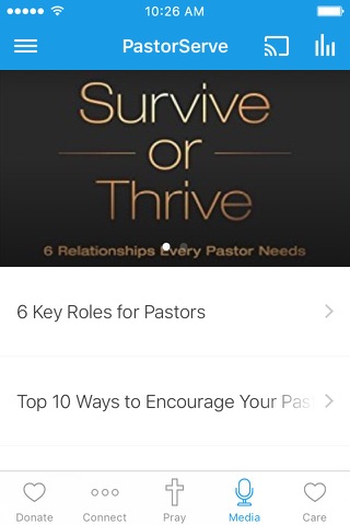 PastorServe screenshot 2