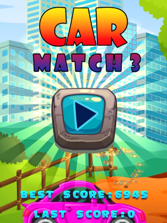Car Match 3 Puzzle - Car Drag Drop Line Game