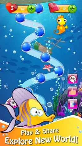 Game screenshot Fish Fantasy Match 3 apk
