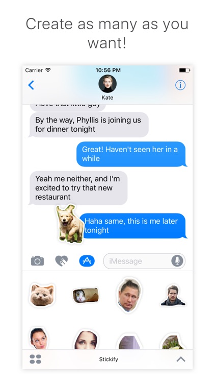 Stickify - create stickers for iMessage